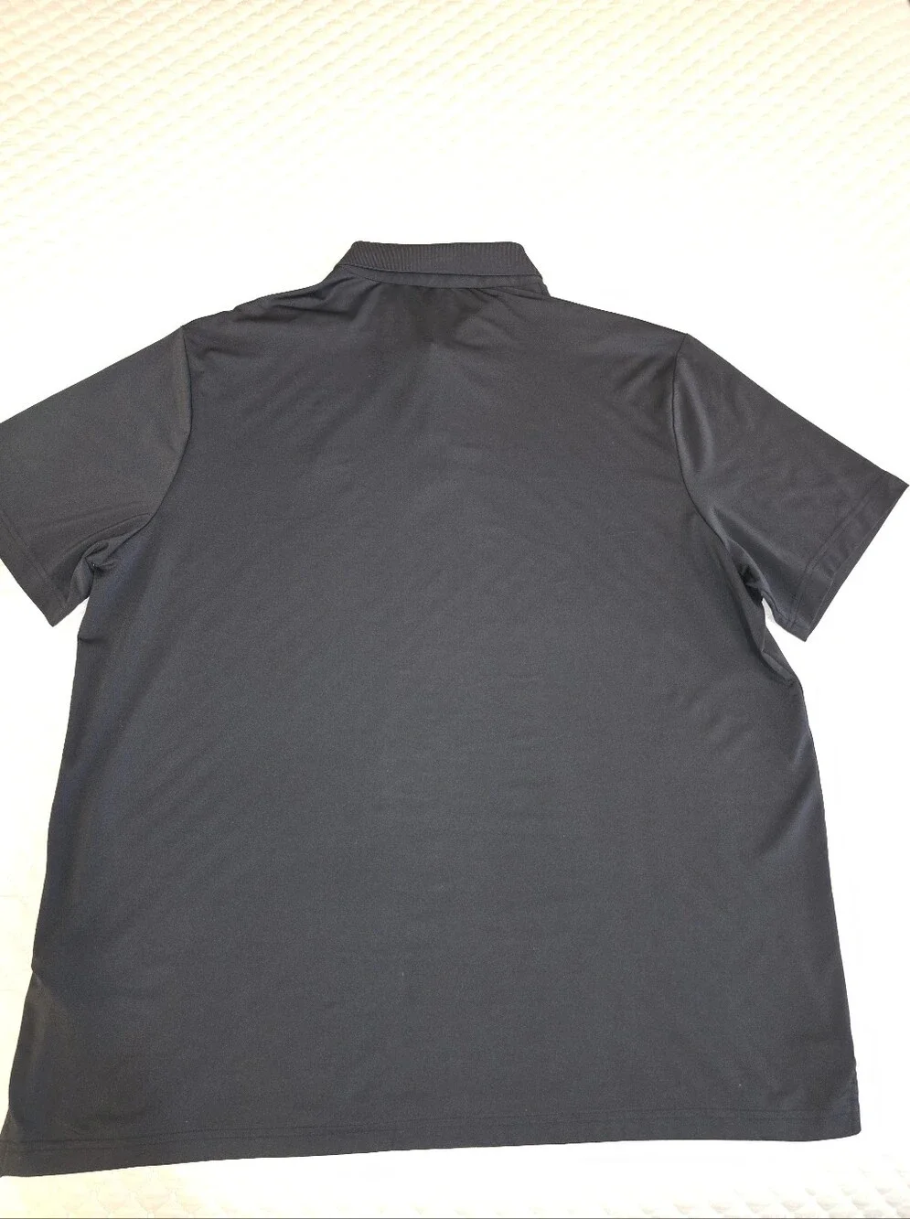 XL - Ralph Lauren Men's Black Short-Sleeve Polo with White Pony. (PRISTINE)